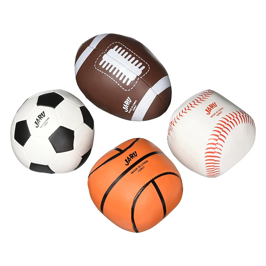 Cheap Price Customized Logo Printing Custom Shape Inflatable Soft Plush Stuffed Plush Play Toy  Ball with number printing