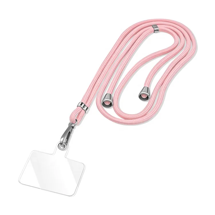 Регулируемый шнур-ремешок, универсальный модный нейлоновый шнур через плечо для телефона, ремешок на шею для сотового телефона