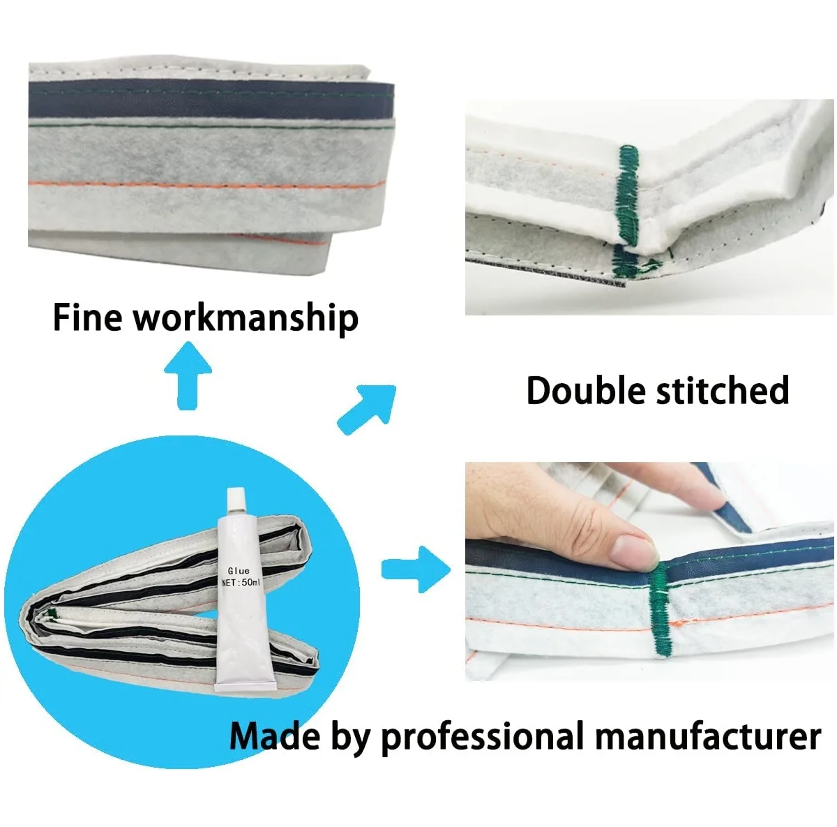 W10612022 Dryer Rear Drum Felt Seal Replacement,Dryer Drum Felt Seal Ap5737110 Ps8691753 AP3094267 PS334327 W10389561