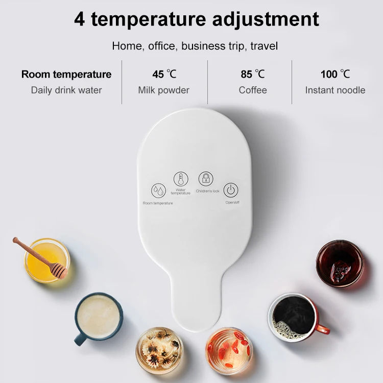 Portable Mini Desktop Instant Electric Hot Water Dispenser for Hot/ Warm Drinking Coffee Milk Tea Water Dispenser