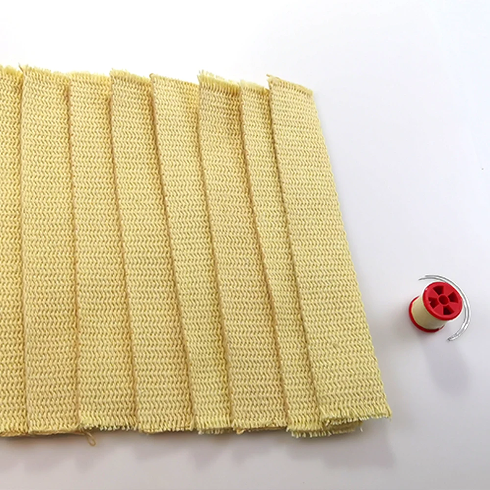 Aramid flat wick Aramid rope wick Aramid twisted cord to make fire ends wick heads for fire fan frame