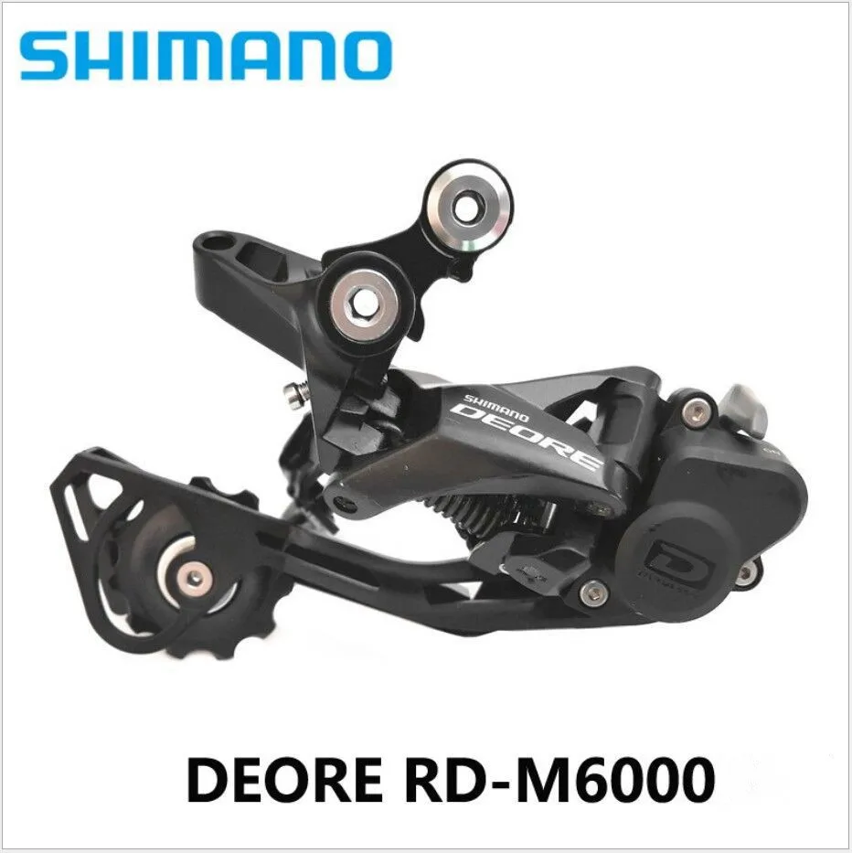 Shimano DEORE RD-M6000 велосипедный задний переключатель 10/30 скорость горный велосипед гладкая pats