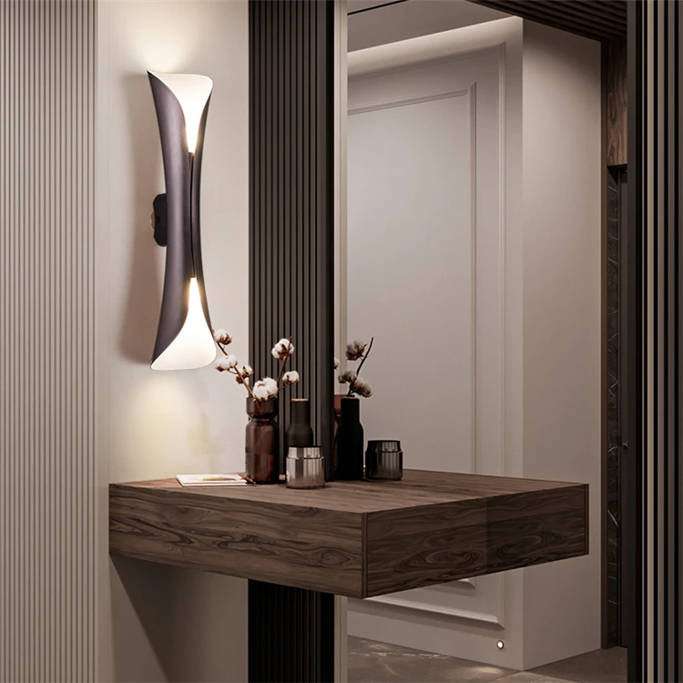 COMELY Modern Up Down LED Wall Lamp Decorative Wall Sconce Light Fixture for Living Room Bedroom Hallway