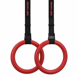 ABS Gymnastic Rings with Adjustable Straps