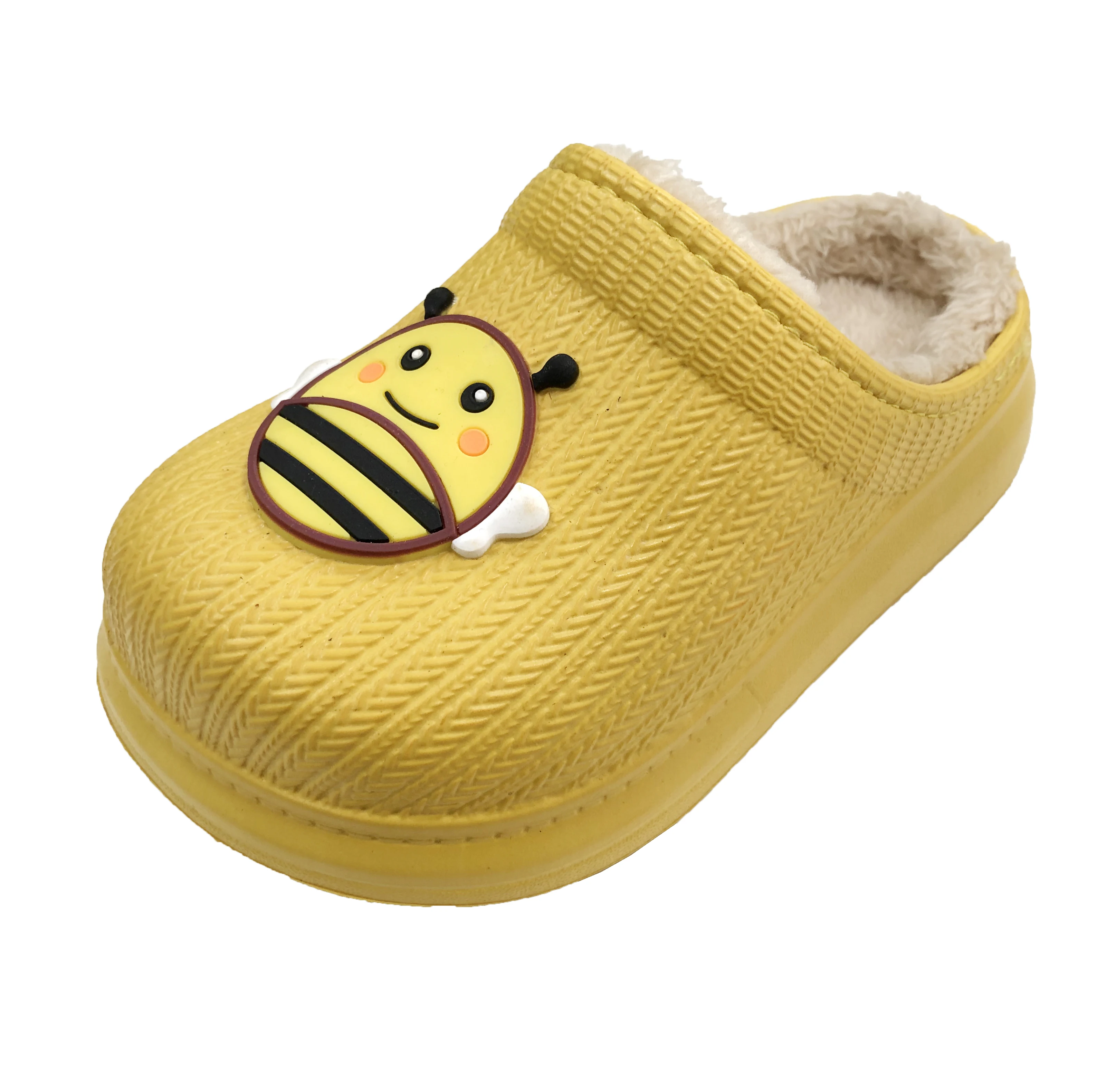 
Warm plush cute garden shoes for boys and girls 