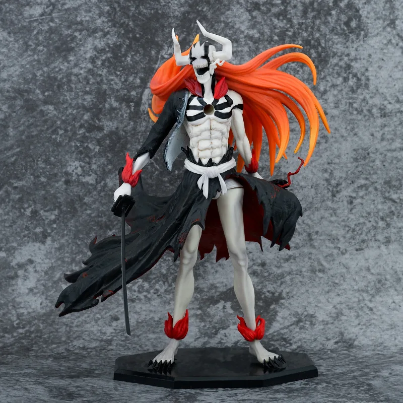 High Quality 33cm Anime Figures BLEACH Bull head Kurosaki Ichigo Action Figure Statues Model  Toys for Gift