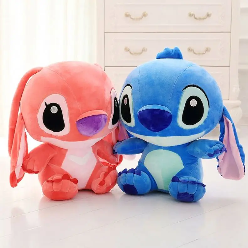 GP Hot Selling Kawaii Stitch Plush Doll Toys Anime Lilo and Stitch Plush Toys for Kids Custom Super Soft DIY Unisex Playing