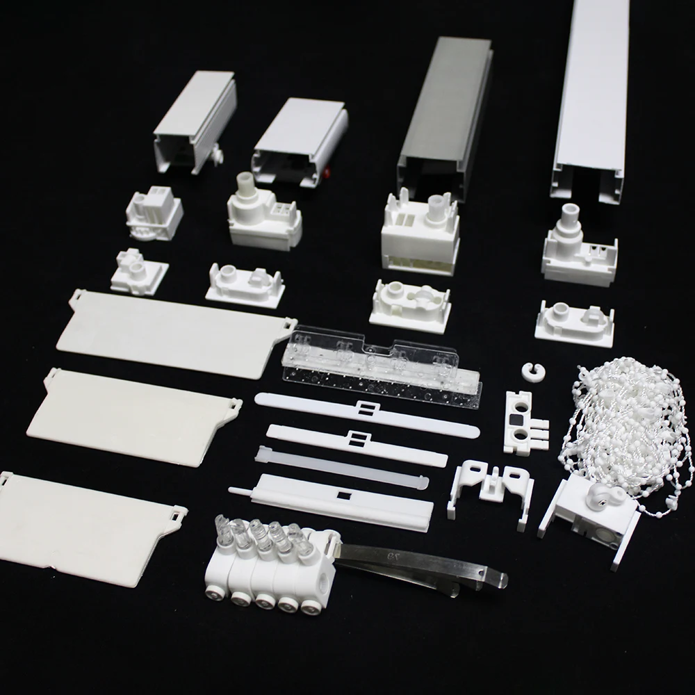 Высококачественные вертикальные жалюзи компоненты Популярные вертикальные жалюзи аксессуары части.