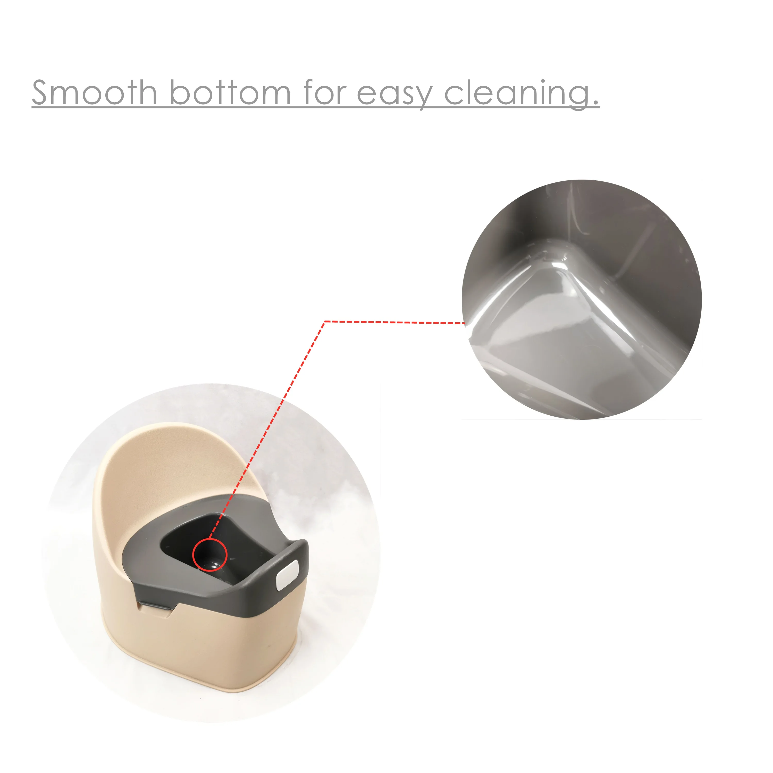 Children Size Plastic Baby Potty Training Seat Plastic Portable Travel Baby Potty Chair