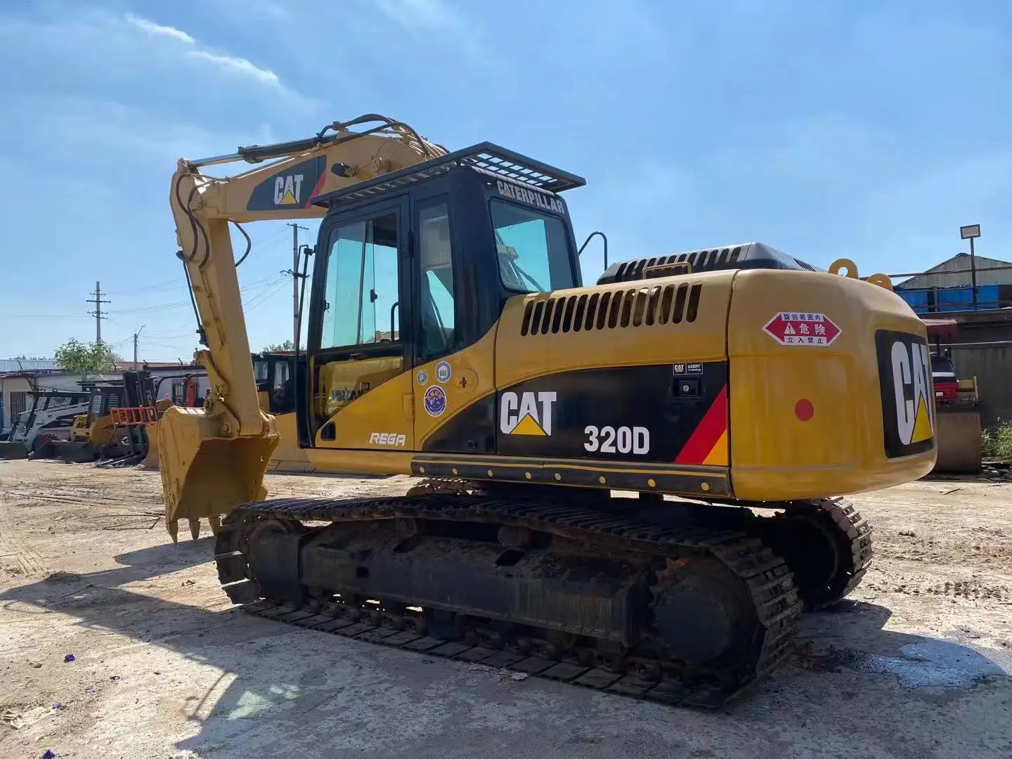 Used Excavator Cat 320 Caterpillar Second Hand Excavator CAT 320D caterpillar In Good Original Condition