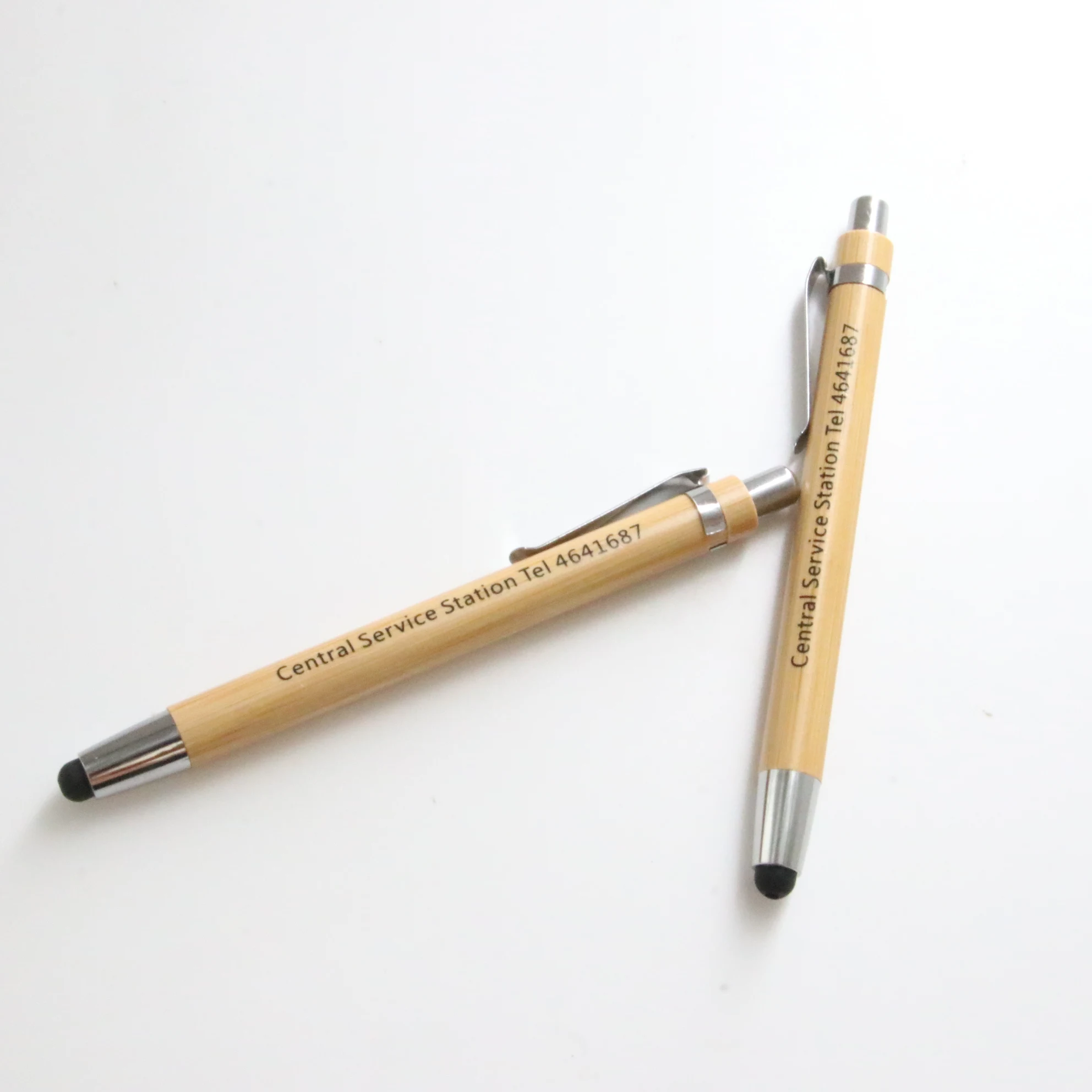 eco-friendly ballpen bamboo pen boligrafo personalizado  pen with custom logo canetas