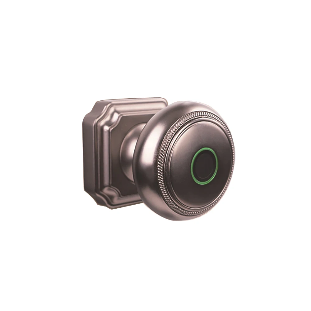 Intelligent indoor glass door lock fingerprint