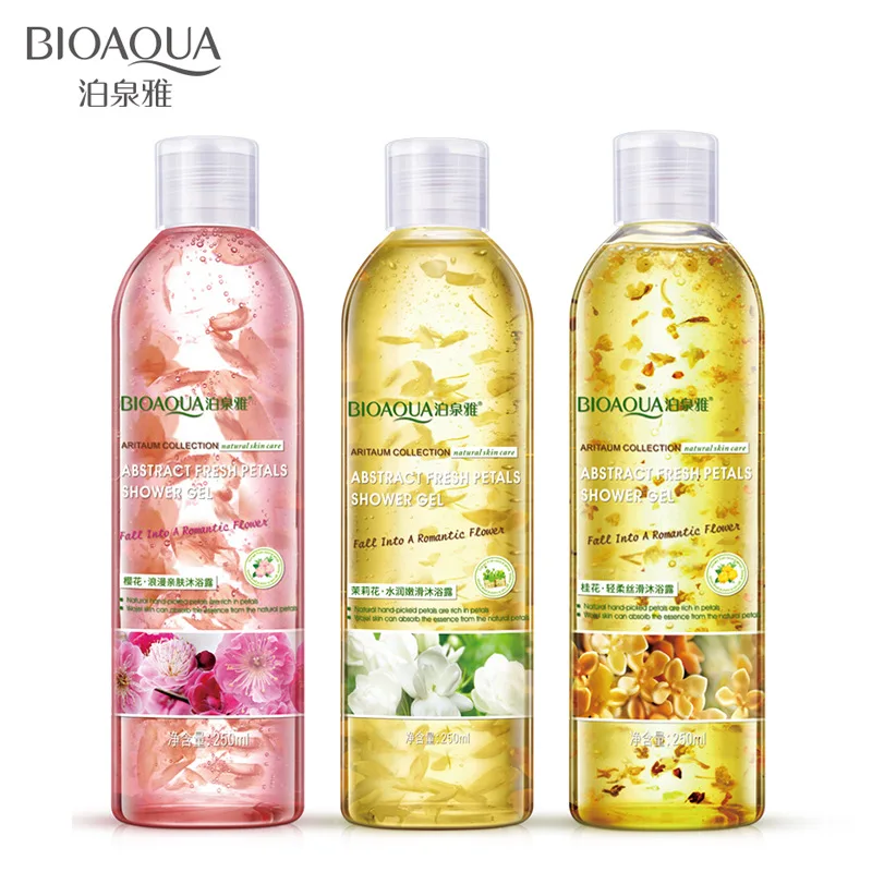 OBM OEM Bioaqua Sakura Романтический закрытый гель для