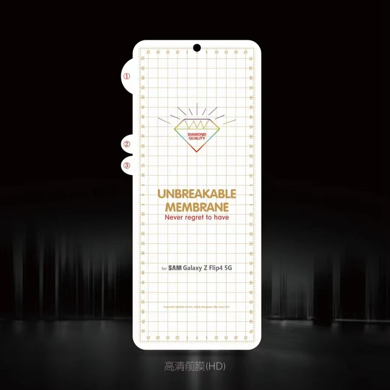 Soft Hydrogel Protective Film Unbreakable Folding Full Mobile Phone Screen Protector For Samsung Galaxy Z Fold 4 Flip 4