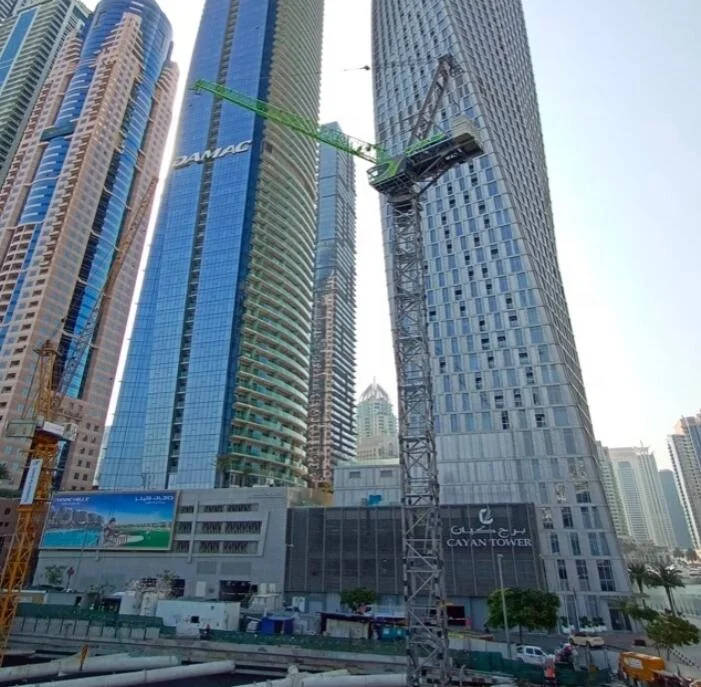  China Famous Brand Zoomlion L250-16 16Ton Tower