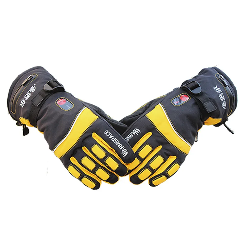 
lithium battery 4000mah rechargeable smart USB fishing winter ski heated gloves waterproof 