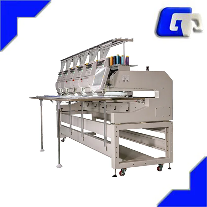 Good Quality High Speed Computerized 2 heads Embroidery Machine Factory Price