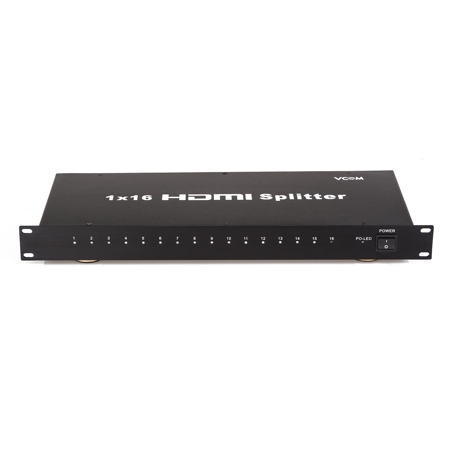 VCOM 4Kx2K 3D 1 Input 16 Output HDMI 1x16 Video Switcher Support 1080P HDMI 1 In 16 Out HDMI Splitter With Remote Control