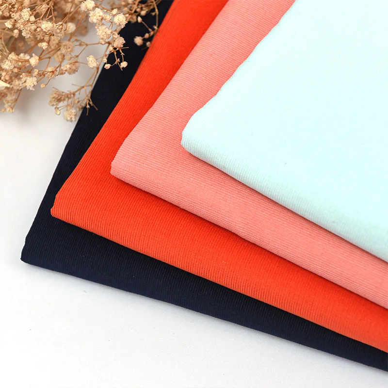 Low MOQ 21Wales Cotton Corduroy fabric 150gsm 100%cotton fabric  for dress