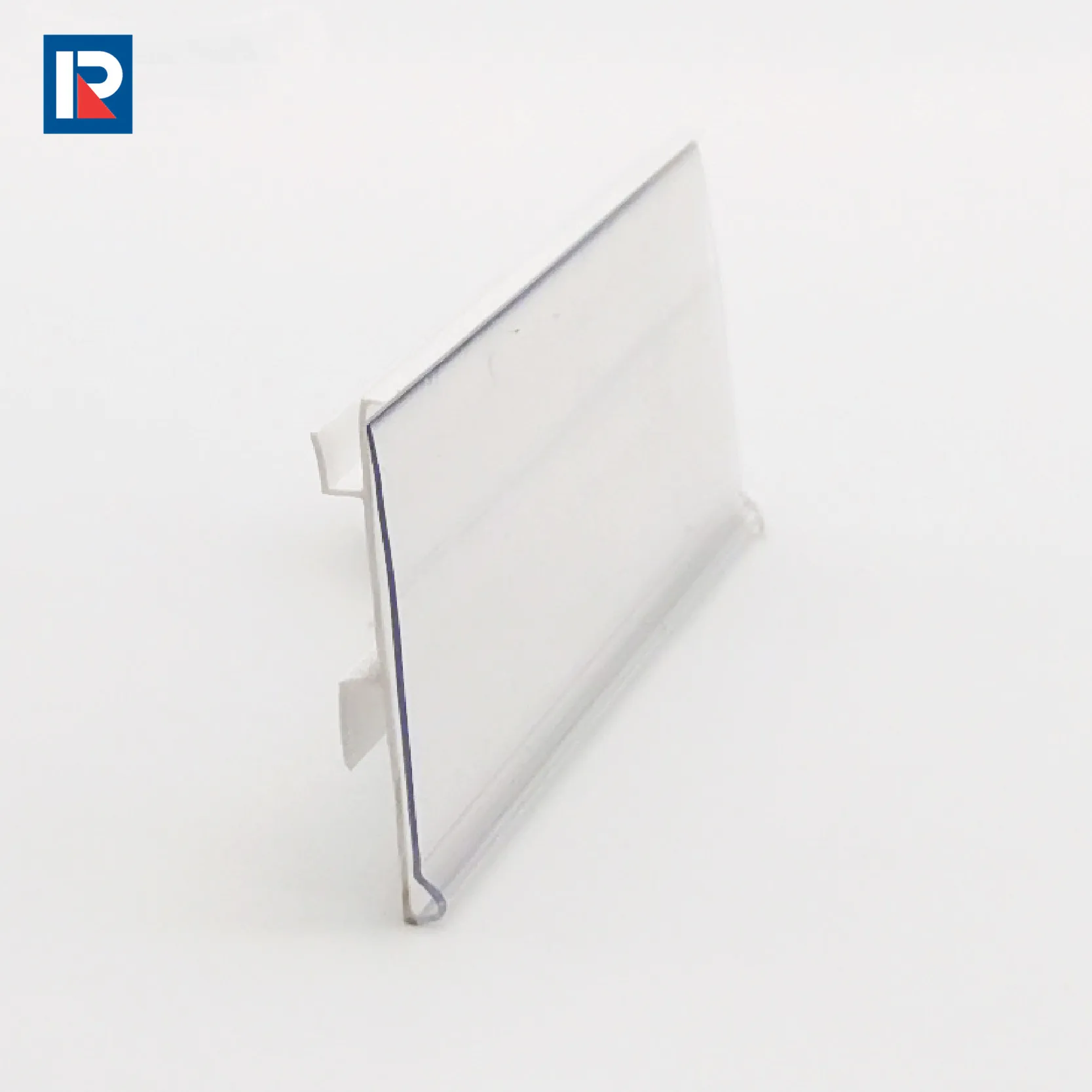 Transparent PVC Data Strip Plastic Shelf Price Tag Holder Label Holder