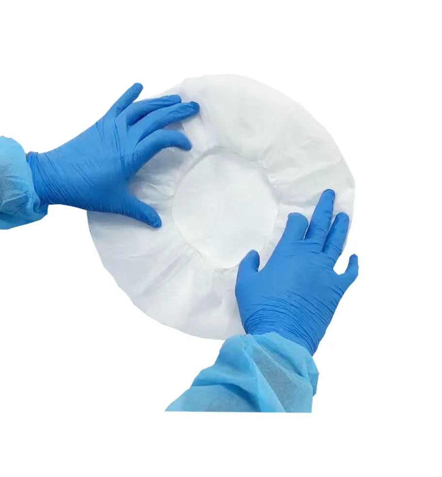 Head 21 Inch Food Service Green PP For Hood Hairnet Safety Non Woven Medical Net Surgical Hair Mop Disposable Mob Clip Cap