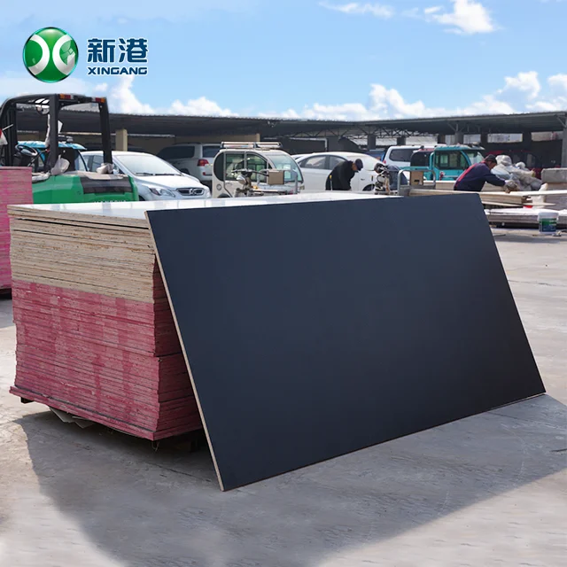 High quality18mm film faced phenolic shuttering plywood hardwood core for construction from linyi