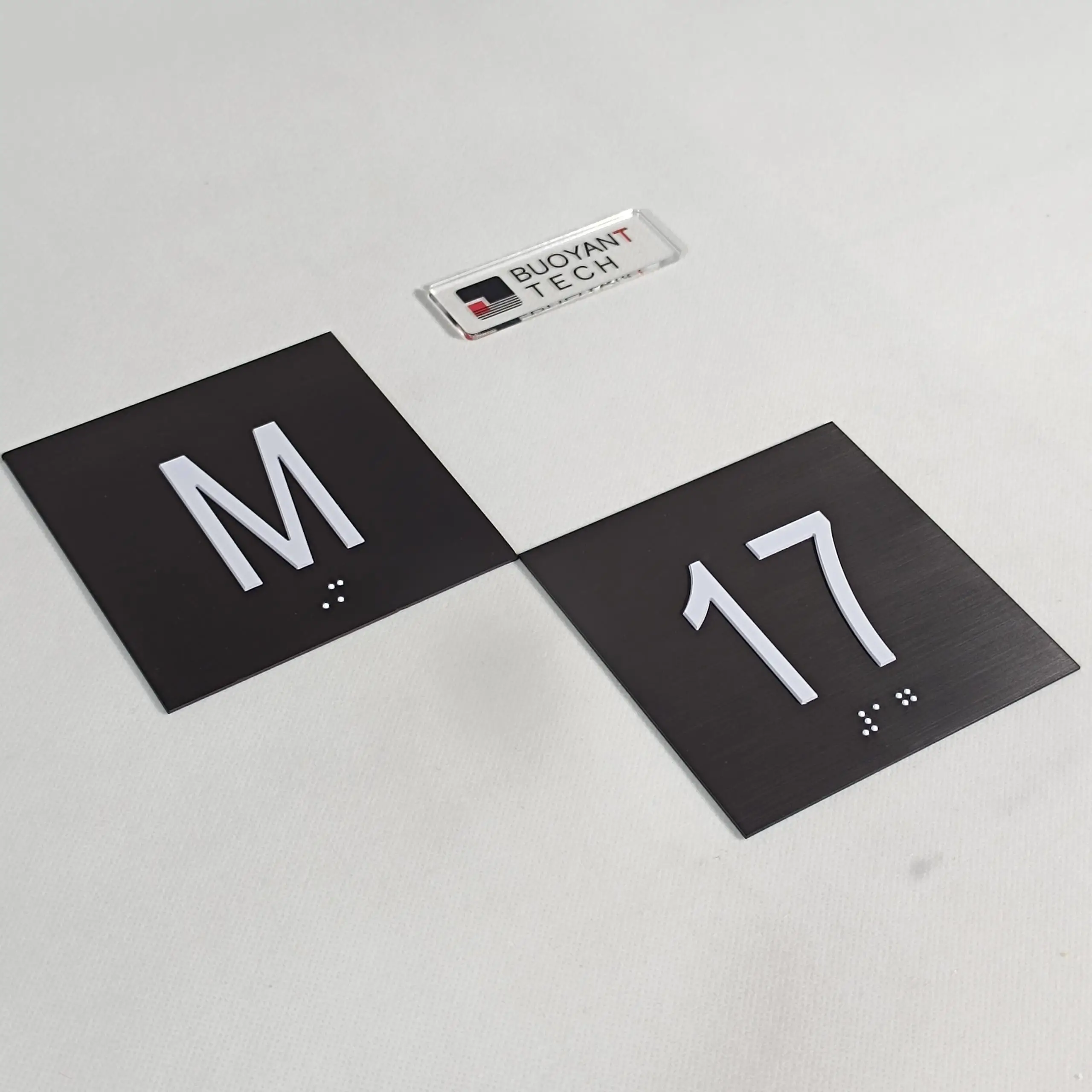 State-of-the-Art Technology Custom sign Number Plate plaque Hotel Room Brass Stainless Steel Sign Plate