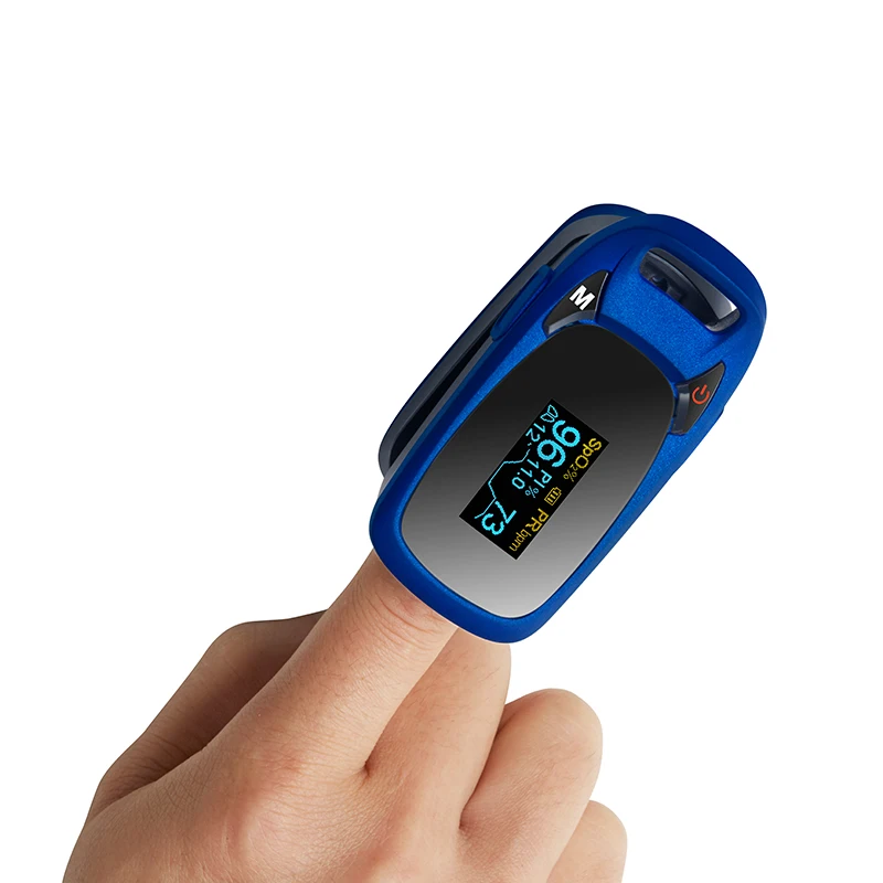 CE Approved Blood Oxygen Testing Equipment Oximeter Pulse Oled  Finger Fingertip Pulse Oximeter Spo2 Monitor