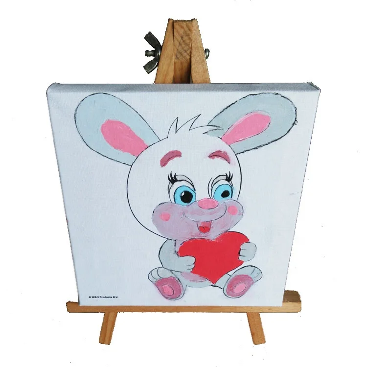 Oil painting stretched canvas blank painting canvas,DIY canvas art for kids