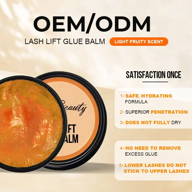 Professional Vegan Keratin Lash Lift Glue Balm Kit Eyelash Perm Kit Lash Lifting Customize Private Label