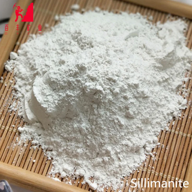 
Wholesale top quality Al2(SiO4)O Ukraine kyanite sillimanite concentrate sand flour powder Al2O3 
