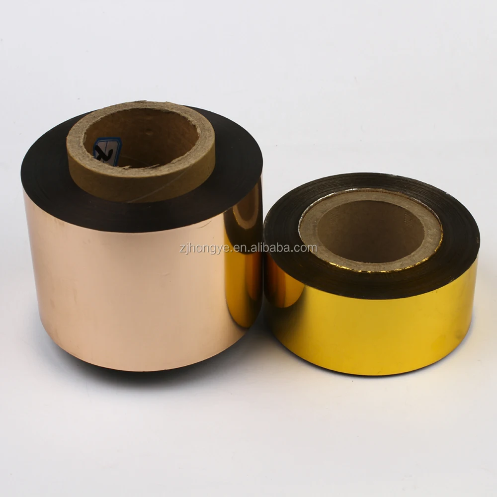 Customized size embossed hot transparent color paper hot stamping foil