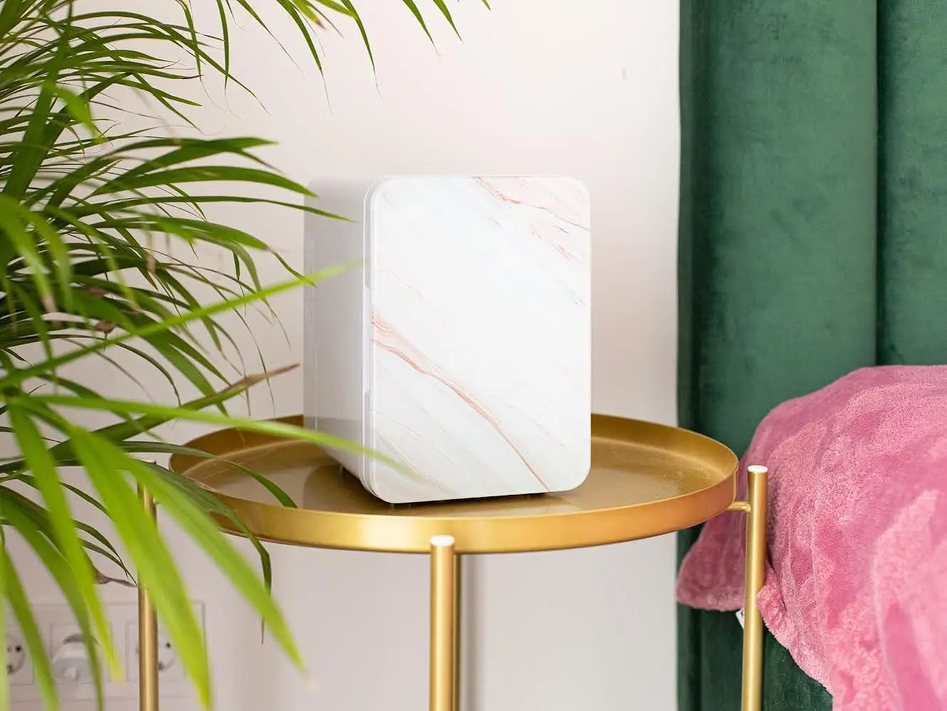 Hot Sale Electric Car Fridges for Camping Portable AC 100V-220V DC 12V Fridge Beauty 10 Litres Skin Care Mini Fridge