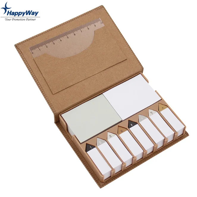 Пользовательская клейкая бумага для заметок, подарочный набор, креативное планирование, наклейка со стрелкой