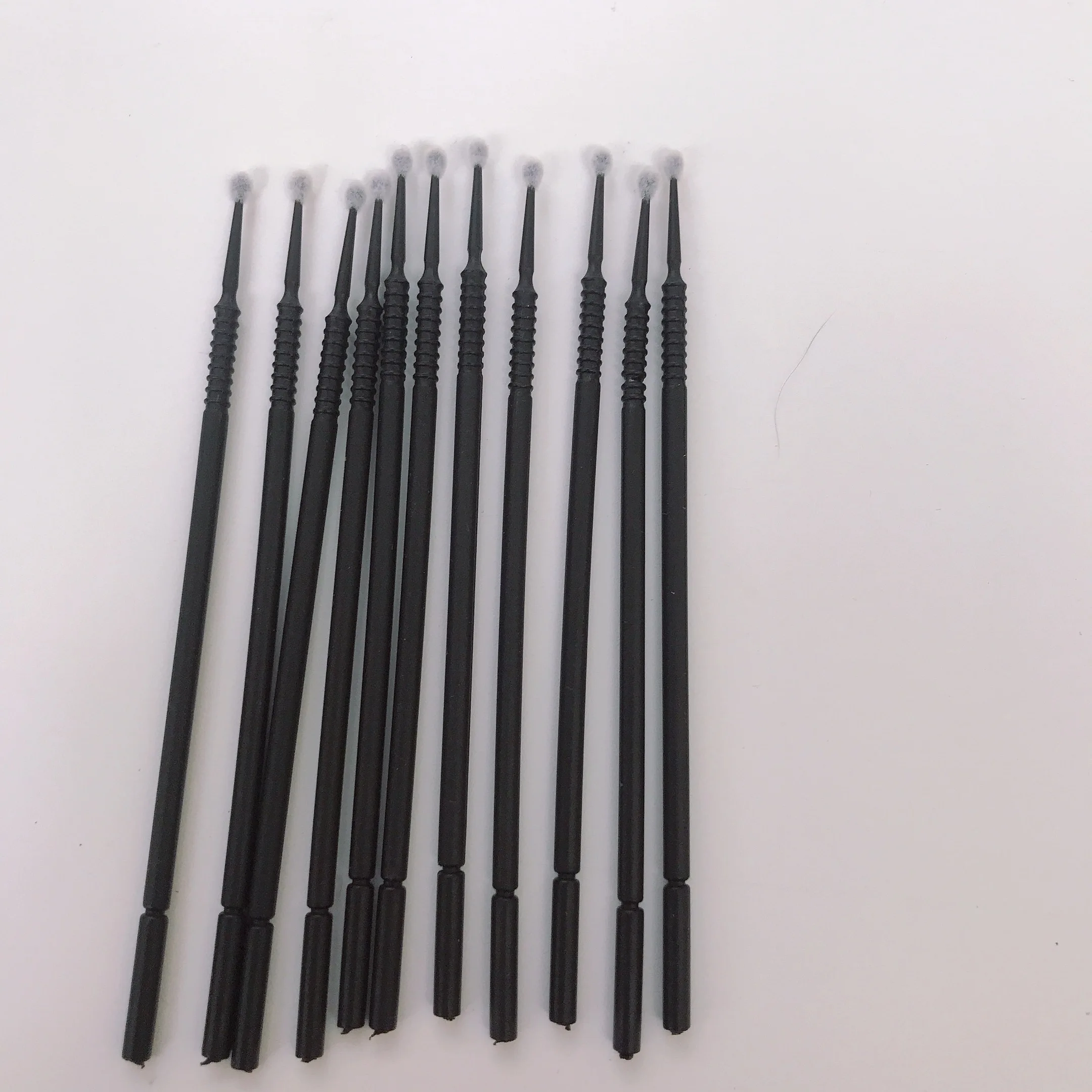 Disposable Dust Free Flexible Long Micro Microfiber Wiper Head Swabs