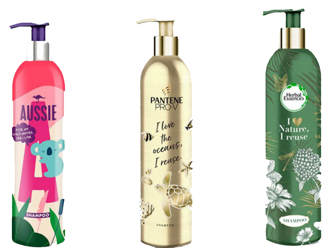 Aluminum bottle cosmetics