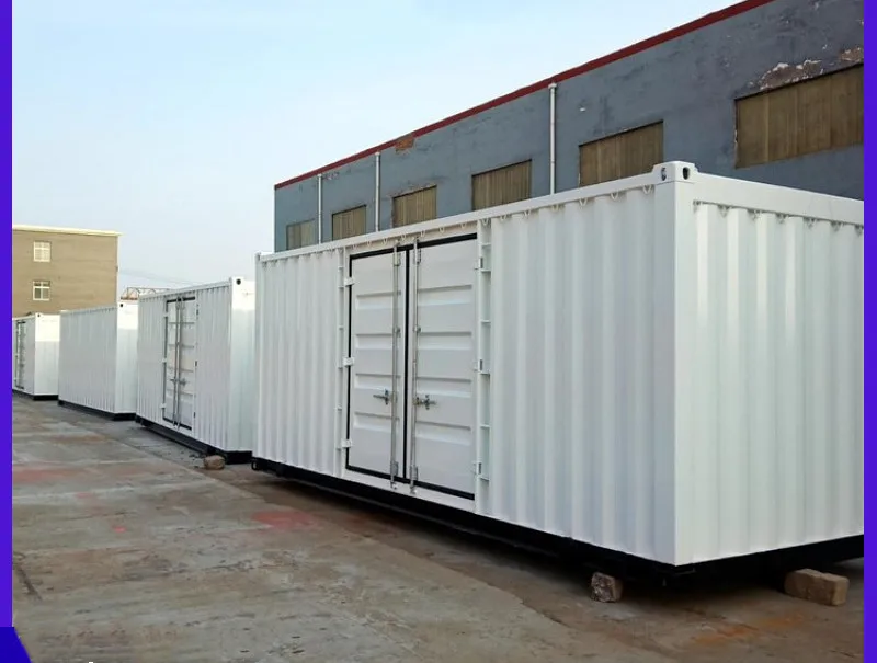 High Quality 40ft Steel Container with Side Door Customized Portable Storage Unit for House Use