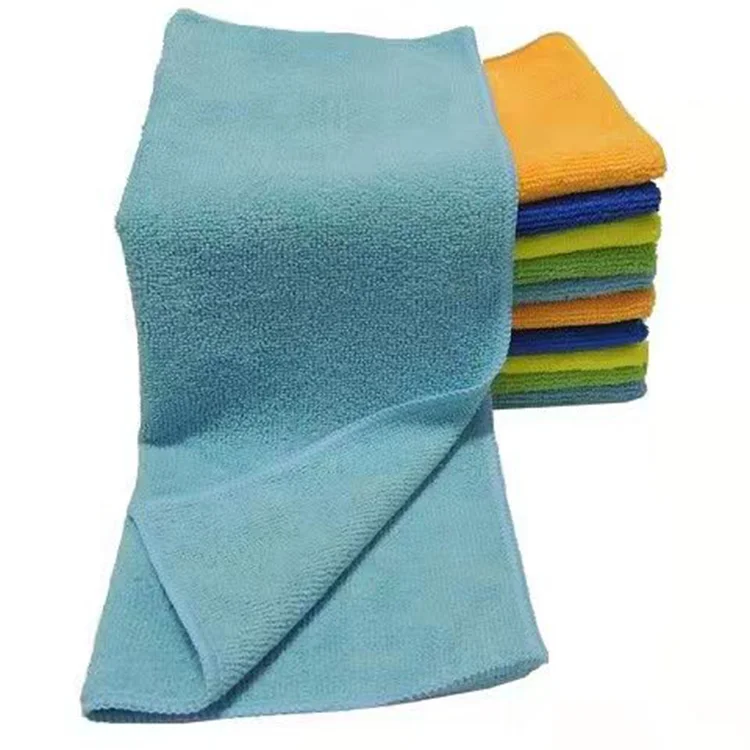 Factory Wholesale Custom Size Logo 400 Gsm Microfiber Pet Towel Car Cleaning Towels