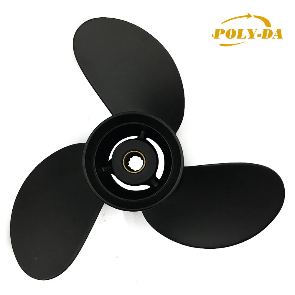 8-9.9HP  8.5X8.5  Popular MERCURY  ALUMINUM propeller  MARINE OUTBOARD PROPELLER
