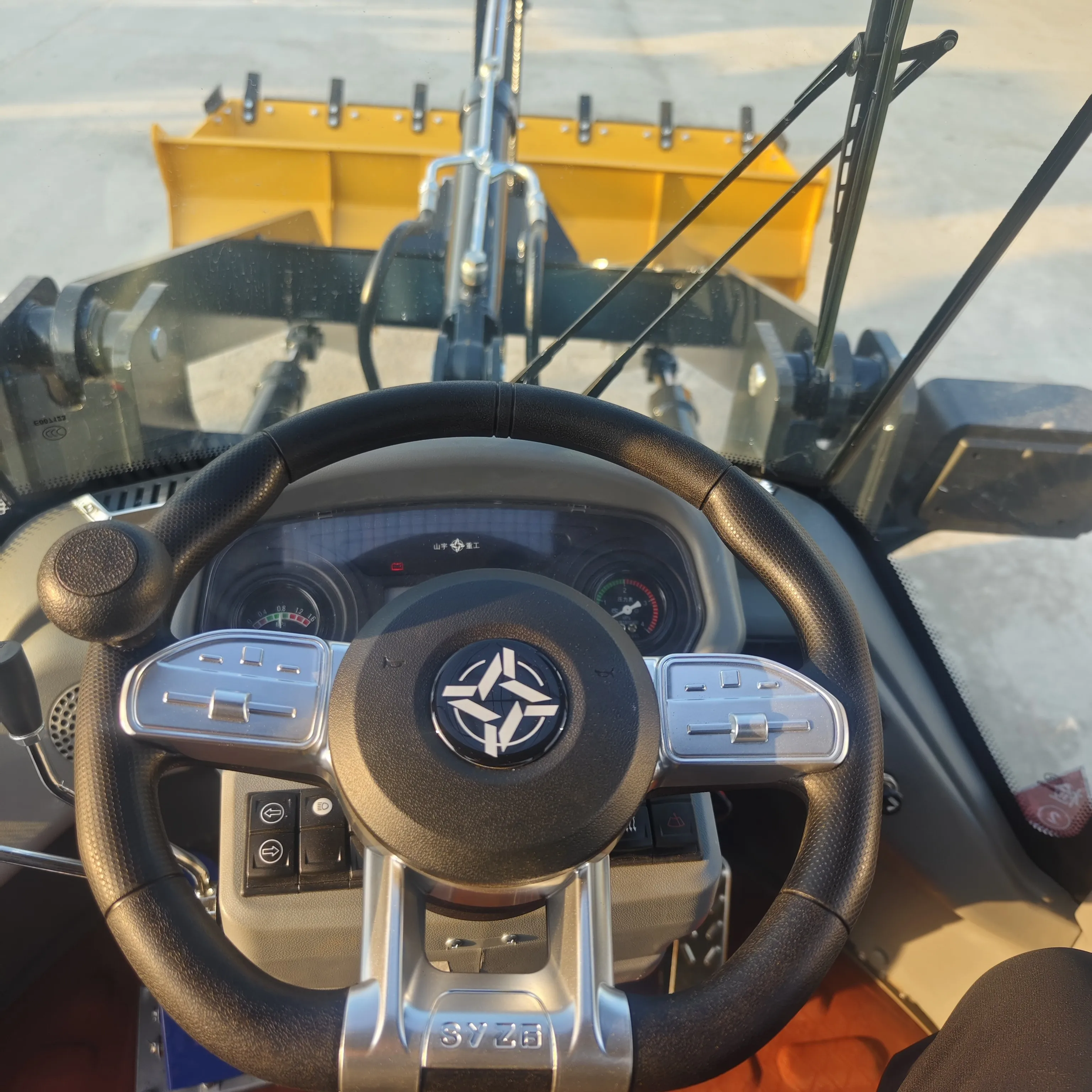 SYZG936 Mini Telescopic Front End Wheel Loader Tractor Backhoe Loader Price