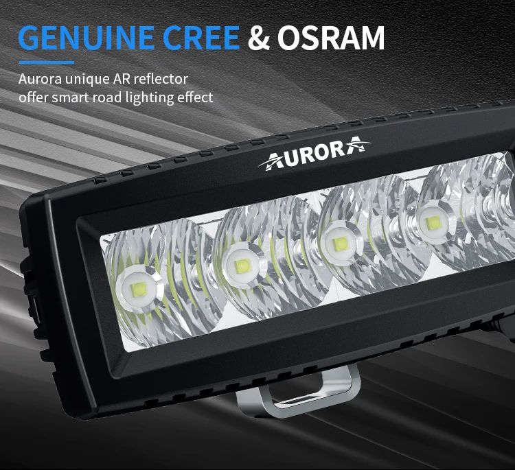 Aurora IP69K 4 Inch 20W Car LED Work Light Bar Spot Fog Lamp for Ford Ranger Spot Beam Everest Explorer Edge Of