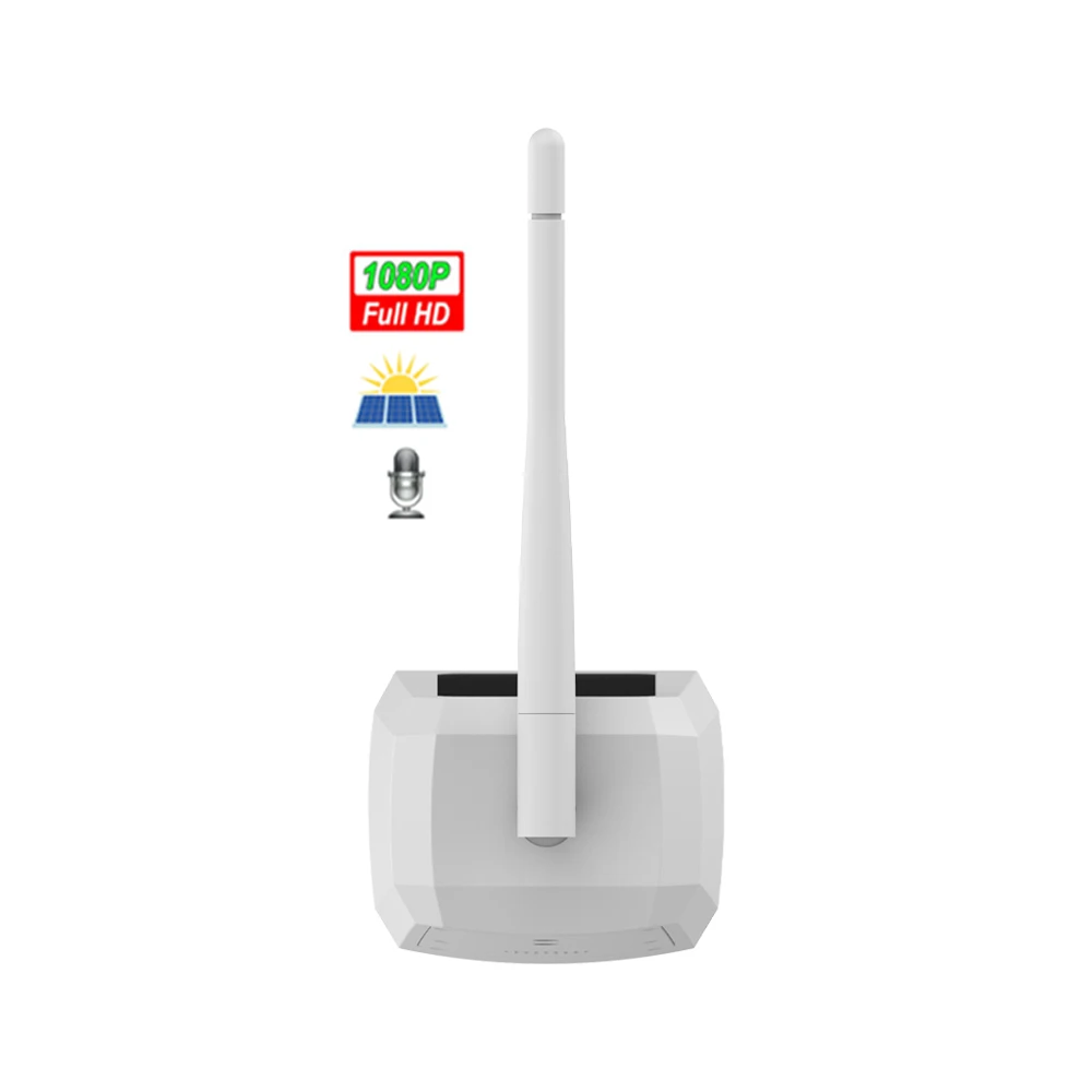 Wi-Fi беспроводная камера солнечной энергии слот для sim-карты Cctv ip-камера безопасности наружная поддержка 128 карт памяти