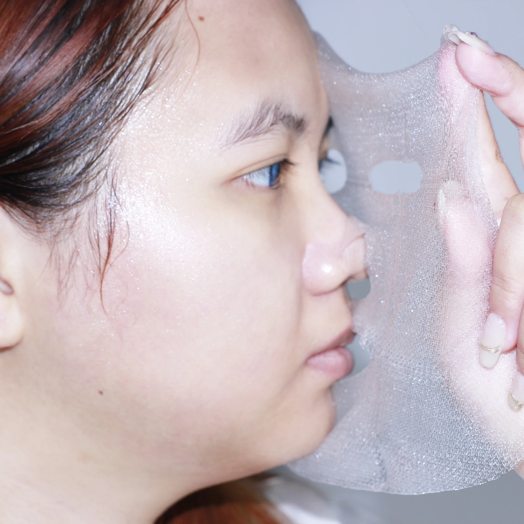 2024Hot Selling Beauty Product Microcrystalline Cellulose Mask Natural Organic Skin Wrinkle Moisturizing Facial Brightening