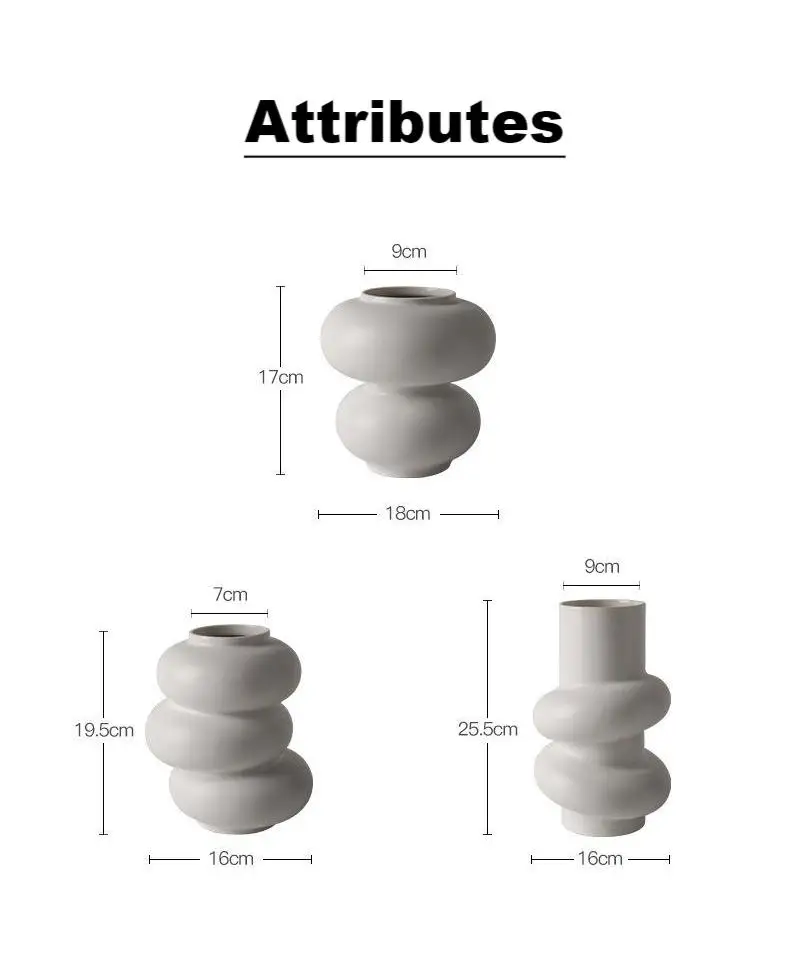 Most Famous Jingdezhen Handmade Ceramic Retro Flower Vases Wall&Floor Vase for Home Office Decorations