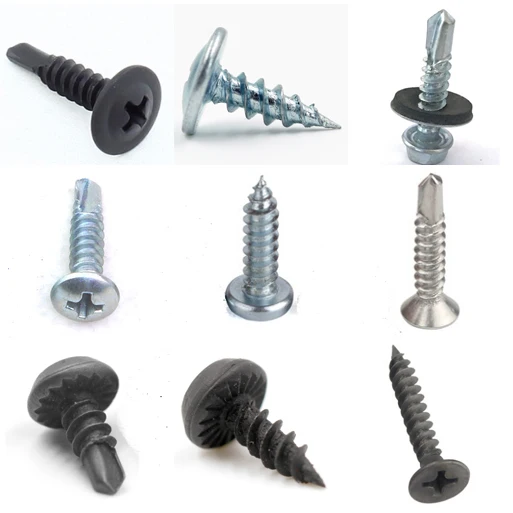 DIN7504K TEK Hex Flange Head Self Drilling Screw For Color Steel Roofing