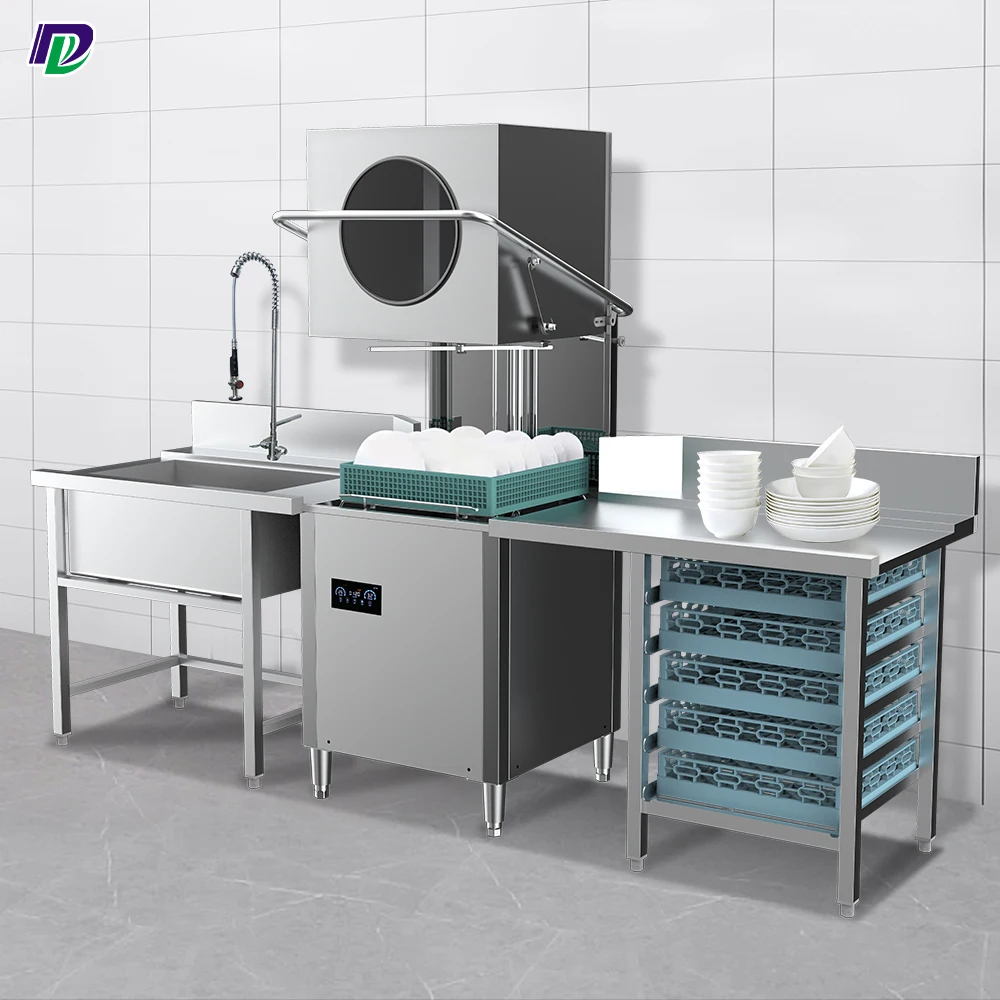DaLin Factory Wholesale Price High Quality Energy Saving Commercial Big Hotel Industrial Smart Dishwasher Machine
