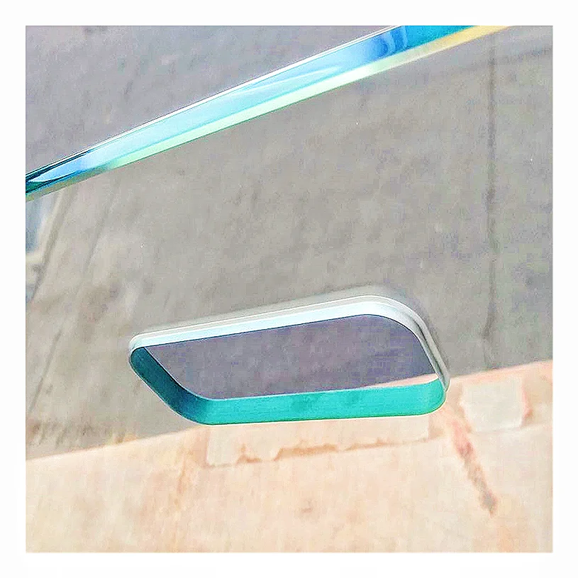 Дверь для душа из закаленного стекла с полированными отверстиями с ЧПУ, Высококачественная раздвижная дверь для душа, стекло для ванной и душа