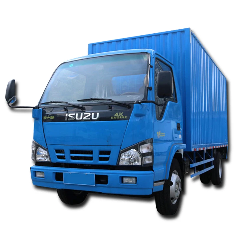 ISUZU Japanese diesel 130PS 4ton capacity NKR 600P light duty Van Truck