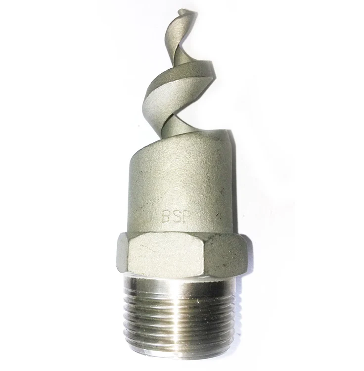 Vortex Jet Water Full Cone Spiral Sprinkler Nozzle for Flue Gas Desulfurization