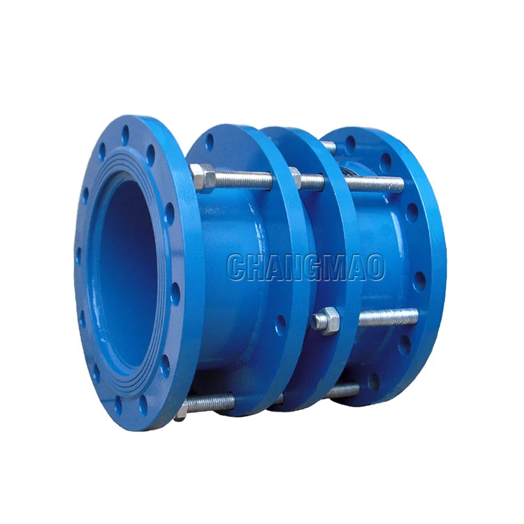 Changmao Group Brand Quality SS316L Dismantling Joint Flange Adaptor Universal Flexible Coupling Pipe Joint